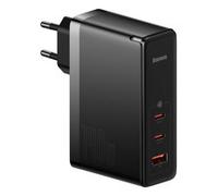 Baseus GaN5 Pro 2xUSB-C+ USB Wandladegerät 140W black Caricabatteria CCGP100201