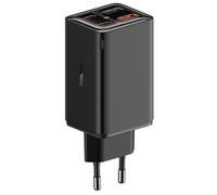 Baseus GaN6 Pro Caricabatterie per smartphone e laptop da 65 W 4 USB: 2xUSB-C/2xUSB-A Nero