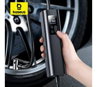 Baseus Gonfiatore Pompa 12V Compressore d'aria per auto portatile per motocicli Bicicletta Barca Gonfiatore per pneumatici Pompa d'aria gonfiabile automatica digitale
