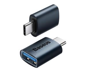 Baseus Ingenuity Series adattatore USB Type - C a USB - A 3.2 Gen 1 - Blu