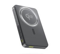 Baseus Magsafe Power Bank, Qi2 Magsafe Powerbank 10000mAh, 15W Batteria Esterna Wireless Magnetica, Mini Power Bank USB-C PD 22.5W Carica Veloce, Batteria Esterna per iPhone 16/15/14/13, Nero
