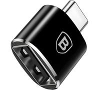 Baseus Mini USB - A a USB - C adattatore OTG - nero