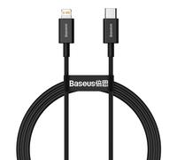 BASEUS nero 1 m 20W PD Cavo di ricarica veloce compatibile con tutti gli iPhone