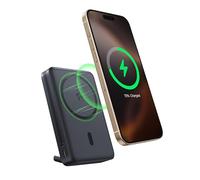 Baseus Nomos Qi2 Magsafe Power Bank, 15W Magnetico Power Bank per iPhone 16/15/14/13, Batteria Esterna 45W USB-C Ricarica Veloce, 10000mAh Powerbank Pieghevole con Display, Piccolo Ma Forte, Nero