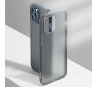 Baseus per iPhone 12 Pro Max Custodia Micro Matte Ultra Sottile Anti Impronta Translucida PC Custodia Protettiva Retro