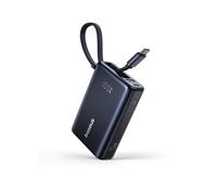 Baseus Picogo Power Bank 10000mAh 45W con Cavo USB-C Integrato, PD 3.0 QC 4+ Bat