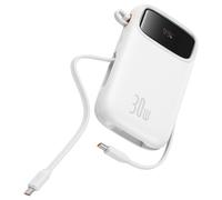 Power bank Baseus QPow2 10000mAh 30W Power Delivery 3.0 Quick Charge 3.0 Bianco