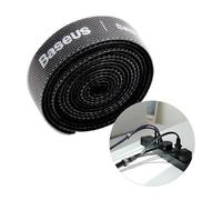 Baseus striscia in velcro / organizzatore per cavi - 1m - nero