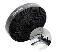 Baseus Rainbow Circle - organizzatore cavi con velcro - 3m - Nero