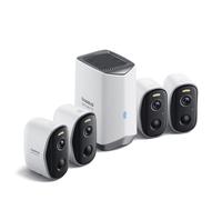 Baseus N1 Plus Outdoor 2K 4-Cam Kit S0TY012131 WLAN IP-UEberwachungs-Set 4er Set