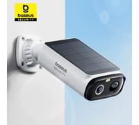 Baseus Security S1 Lite Telecamera di sicurezza solare Telecamera esterna wireless Alimentazione continua Risoluzione 2K 135 ° Telecamera Wi-Fi FOV IP67