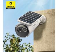 Baseus Security S2 Telecamera esterna 4K Chiarezza Telecamera Wifi wireless solare Smart Face ID IP67 Impermeabile 145 ° Controllo dell'app intelligente FOV