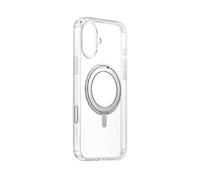 Cover magnetica Baseus SkyRing 360° per iPhone 16 con supporto (Trasparente)