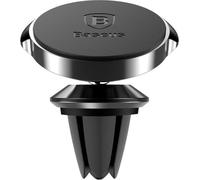 Baseus Small Ears SUER-A01 - Supporto Magnetico per Smartphone per Ventilazione Auto, Colore: Nero
