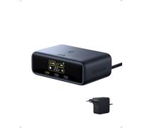 Baseus Spacemate RD1 Mini 10-in-1 Docking Station 2 Monitor per Windows | Dimensioni Telefono, Alimentatore GaN 120W, PowerTune 3.0, Ricarica 2 Dispositivi, Smart Display, 2*HDMI 4K, 10G USB-C, RJ45