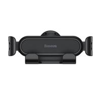 Baseus Supporto per auto gravitazionale stabile, Lite Black