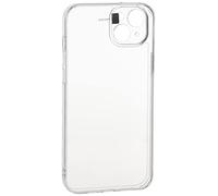 Baseus SuperCeramic - Custodia in Vetro Trasparente e Vetro temperato per iPhone 14 Plus