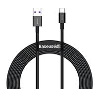 Baseus Superior Series - Cavo dati e cavo di ricarica USB-C da 66 W, 2 m, colore: Nero