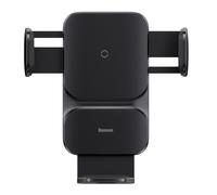 Baseus, Supporto da auto per smartphone con Supportwireless da 15W, Nero