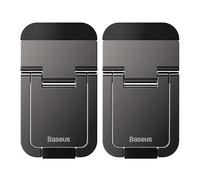 Baseus Supporto per laptop con angoli regolabili, supporto per tastiera del computer da scrivania, piedini per MacBook Pro/Air, Galaxy Book Pro, Lenovo, 10-17 pollici (grigio)