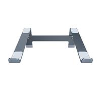 Baseus Supporto portatile per desktop, supporto portatile ergonomico regolabile, regolabile a 4 marce, compatibile con laptop da 9 a 15,6 pollici, grigio siderale