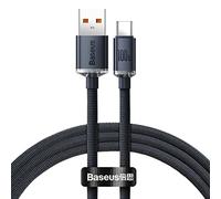 Baseus Tipo C Crystal Shine Series Fast Charging Data Cable 100 W 1,2 m