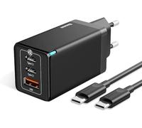 Caricabatterie da Parete Baseus GaN5 Pro 3 65 W Nero (1 Unità)