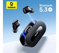 Baseus True Wireless Auricolare Bluetooth 5.3 Auricolari sportivi HiFi Carica rapida 0,06' Bassa latenza 25 ore di riproduzione