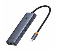 Baseus UltraJoy 6-Port Con cavo USB 3.2 Gen 1 (3.1 Gen 1) Type-C Grigio - Nouvo