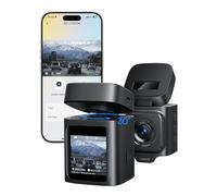 Baseus VD1 Dashcam Auto Fronte con GPS Galileo WiFi, Dash Cam 170° WDR, Visione Notturna, Monitoraggio Parcheggio 24/7, 3K Telecamera Auto Sistema di Sincronizzazione Solare, AI Comando Vocale