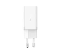 Baseus Wall Charger GaN5 40W, 2x USB C (White)