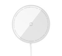 Baseus Wireless Charger Magnetic Simple Mini3, 15W Silver (CCJJ040012)