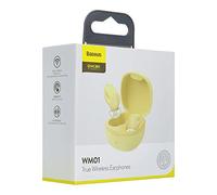 BASEUS AURICOLARI SENZA FILO BLUETOOTH WM01 ENCOK TWS GIALLI (NGWM01-0Y)**PUOI PAGARE ANCHE ALLA CONSEGNA!!!**