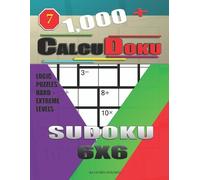 Basford Holmes 1,000 + Calcudoku sudoku 6x6 (Tascabile) Sudoku Calcudoku