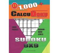 Basford Holmes 1,000 + Calcudoku sudoku 9x9 (Tascabile) Sudoku Calcudoku