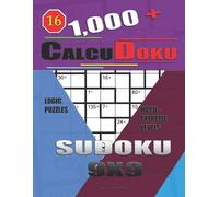 Basford Holmes 1,000 + Calcudoku sudoku 9x9 (Tascabile) Sudoku Calcudoku