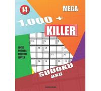 Basford Holmes 1,000 + Mega sudoku killer 8x8 (Tascabile) Killer Sudoku