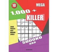 Basford Holmes 1,000 + Mega sudoku killer 8x8 (Tascabile) Killer Sudoku