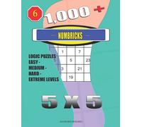 Basford Holmes 1,000 + Numbricks 5x5 (Tascabile) Puzzle Book