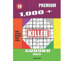 Basford Holmes 1,000 + Premium sudoku killer 9x9 (Tascabile) Killer Sudoku