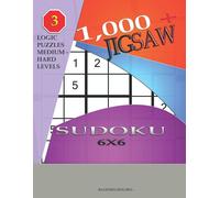Basford Holmes 1,000 + sudoku jigsaw 6x6: Logic puzzles medium - har (Tascabile)