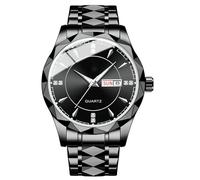Basfur Orologio Basso-Mon-Ho-101-09, Black Dial/Black Strap #1, Modern