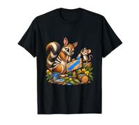 Bashful Numbat Dipingere Un Segno di Giardino Storto Maglietta