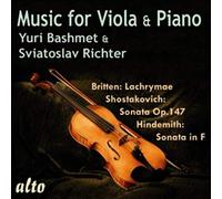 Paul Hindemith Music for Viola & Piano (CD) Album
