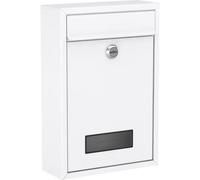 Basi 2170-1300 BK 100M Cassetta della posta Acciaio Bianco opaco Serratura a c