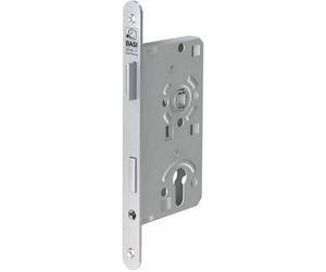 Basi 9250-5522 Serratura da infilare per porta della camera Argento