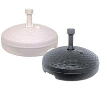 BASI BASE PER OMBRELLONI RATTAN IN RESINA CM.45X45 LT.22 ARREDO GIARDINO