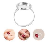 Basi per anelli regolabili da 60 pezzi: impostazioni per anelli vuote con