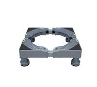 Basi per lavatrici e asciugatrici, Base regolabile for lavatrice, asciugatrice, frigorifero, 42-66 cm, 28-32, 8/12 gambe, bianco grigio(Gray,4Legs)