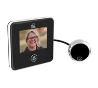BASI | Spioncino digitale | Display LCD da 3 pollici | Fotocamera da 1 Megapixel con visione notturna tramite LED IR | Registrazione foto | Angolo di visione di 120 gradi | Spessore porte 32 - 120 mm